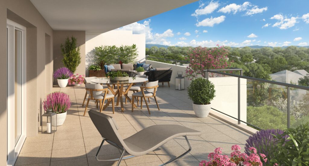 Perspective terrasse - Lot 72 - HD - Réduite